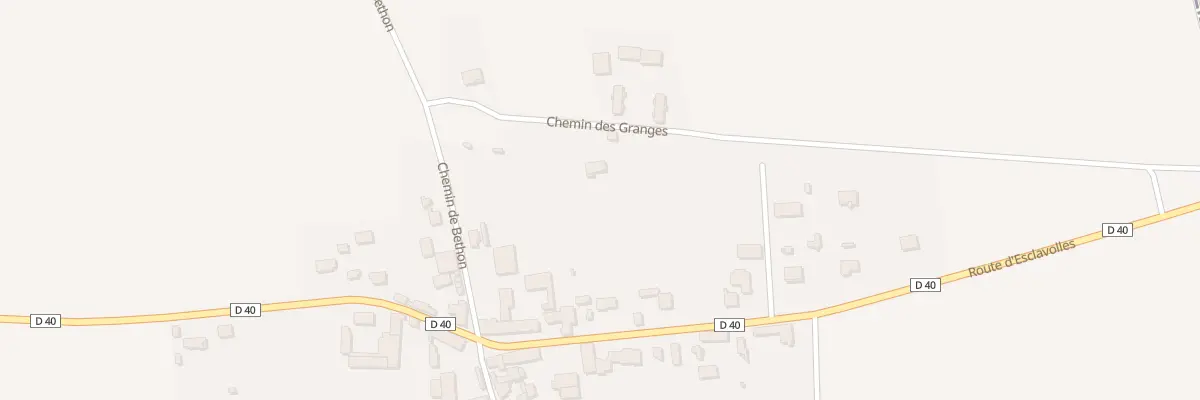 Plan du 10 Derriere Les Granges à Périgny-la-Rose