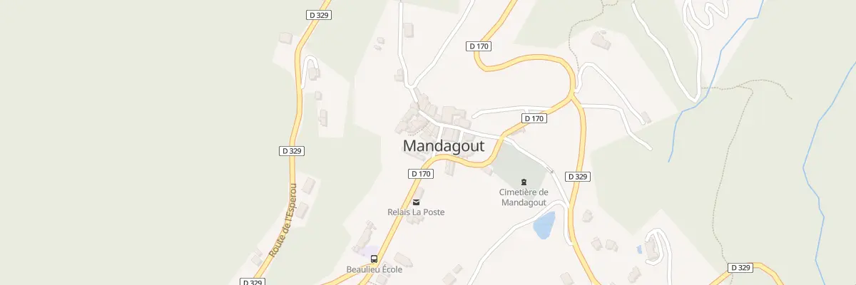 Plan du 5005 Beaulieu à Mandagout