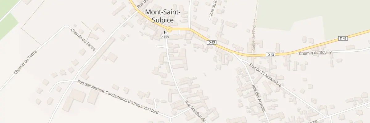 Plan du 7 Rue Marchande à Mont-Saint-Sulpice