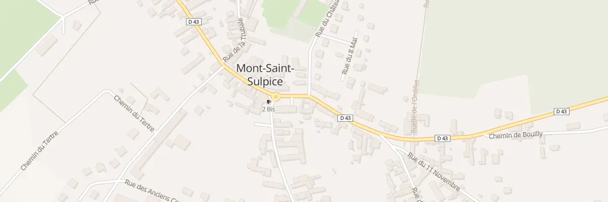 Plan du 2 Rue de Bouilly à Mont-Saint-Sulpice