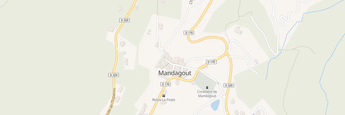 Plan du 5016 Beaulieu à Mandagout