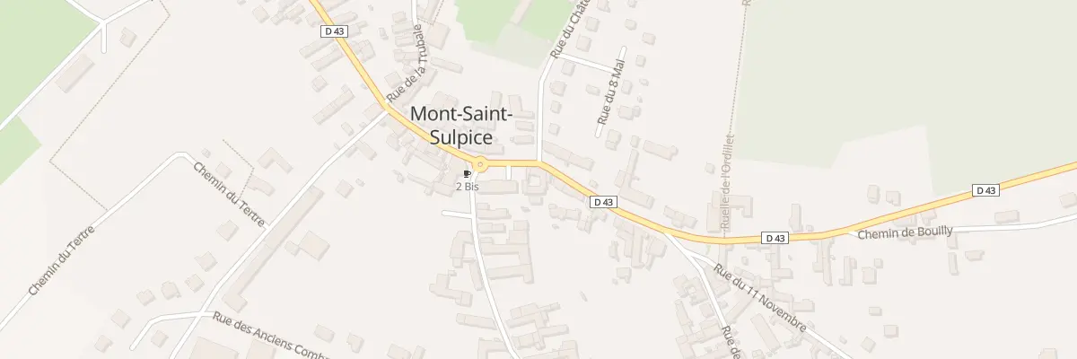 Plan du 4 Rue de Bouilly à Mont-Saint-Sulpice