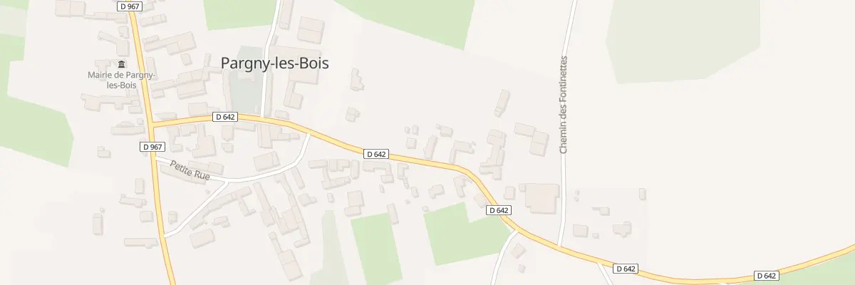Plan du 13 Rue de Bois à Pargny-les-Bois