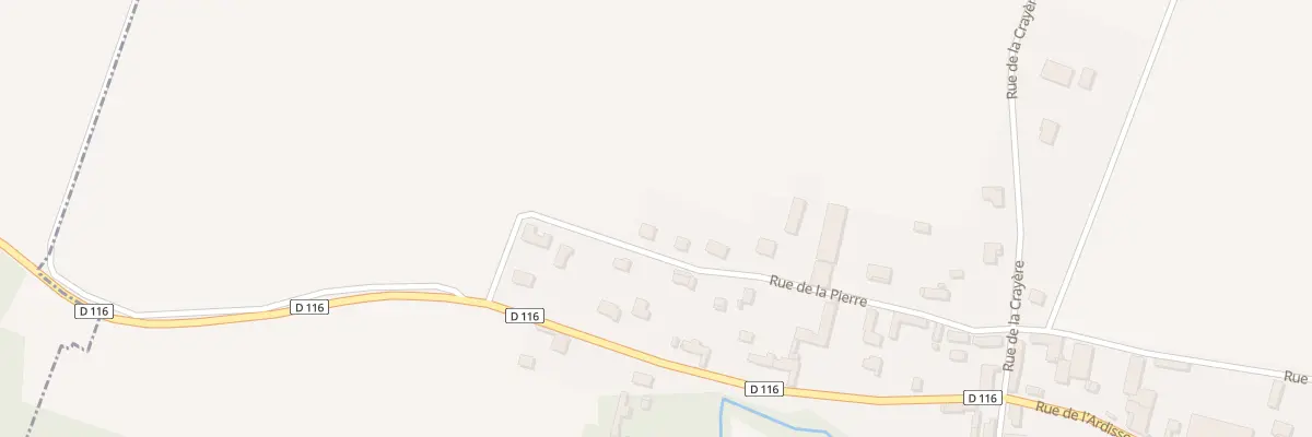 Plan du 14 Rue La Pierre à Saint-Loup-de-Buffigny