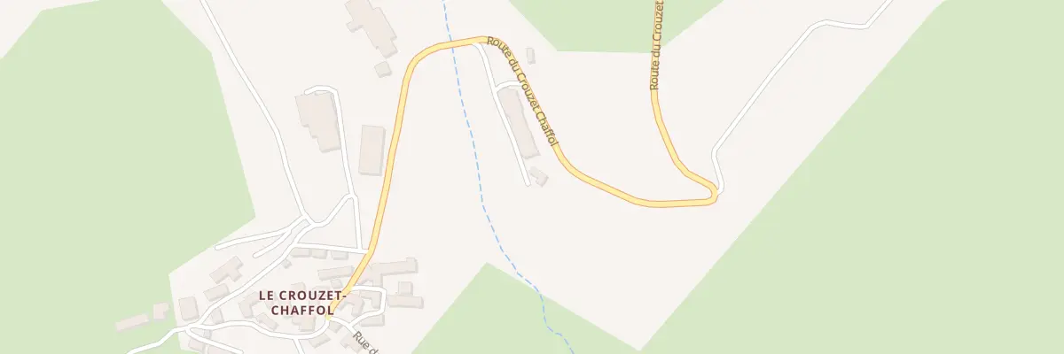 Plan du 5050 Le Crouzet Chaffols à Saint-Sauveur-de-Ginestoux