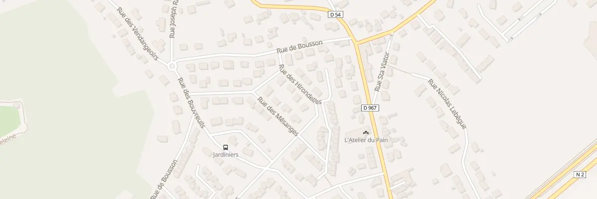 Plan du 6 Rue des Hirondelles à Laon