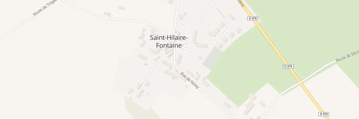 Plan du 1 Pl de l’Eglise à Saint-Hilaire-Fontaine