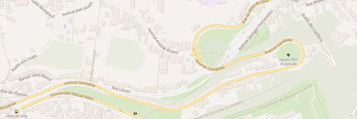 Plan du 3 Av Aristide Briand à Laon