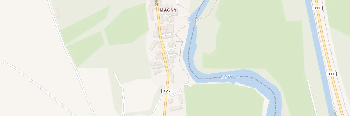 Plan du 4 Rle de Bellevue à Merry-sur-Yonne