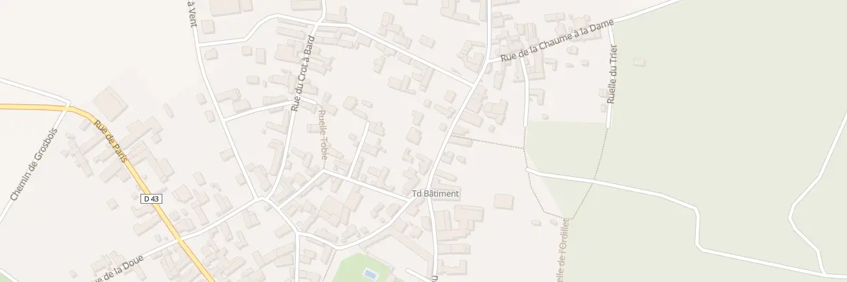 Plan du 3 Rue du Puits de la Chèvre à Mont-Saint-Sulpice
