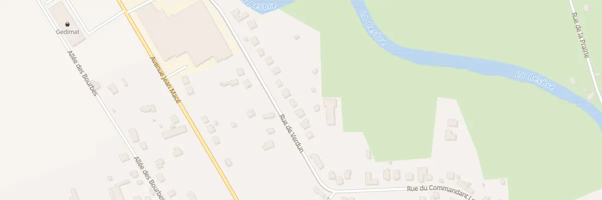 Plan du 16 Rue de Verdun à Lapalisse