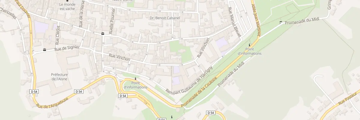 Plan du 43 Rue Vinchon à Laon