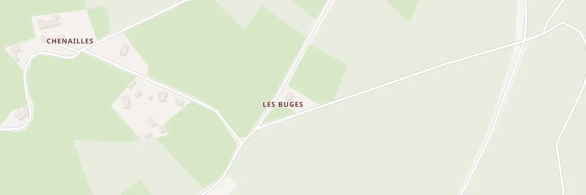 Plan du 5275A Les Buges à Saint-Amant-Roche-Savine