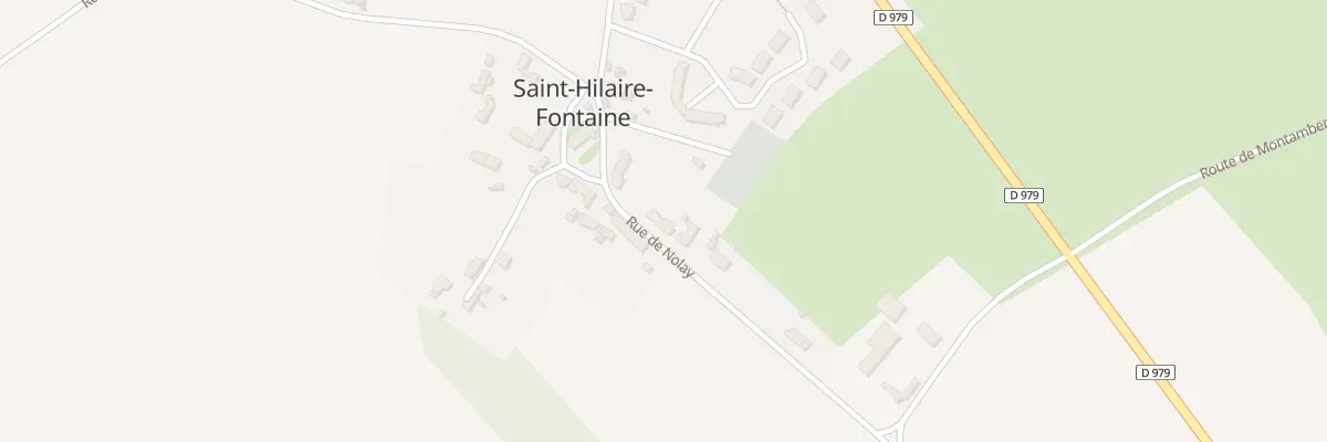 Plan du 1 Rue de Nolay à Saint-Hilaire-Fontaine