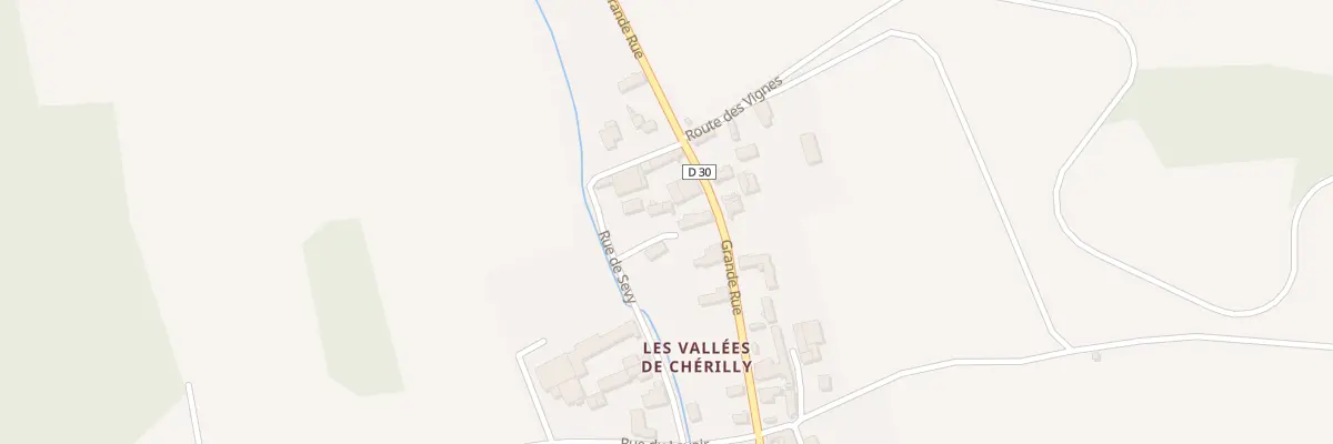 Plan du 4B Rue Grande Rue à Cérilly
