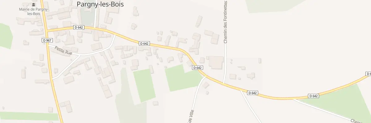 Plan du 22 Rue de Bois à Pargny-les-Bois