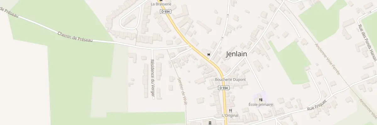 Plan du 1 Rue de Verdun à Jenlain