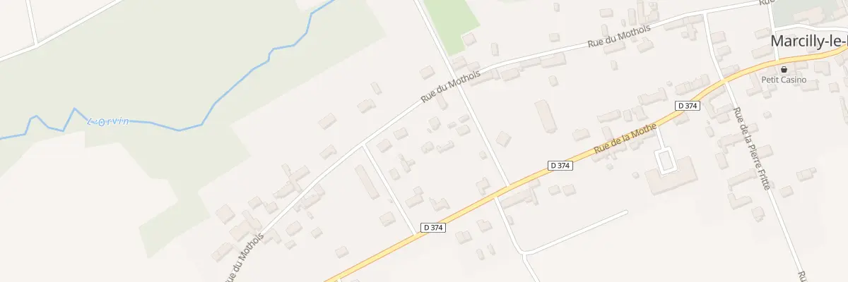 Plan du 29 Rue du Mothois à Marcilly-le-Hayer