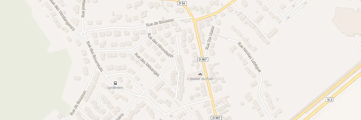Plan du 3 Rue des Colombes à Laon