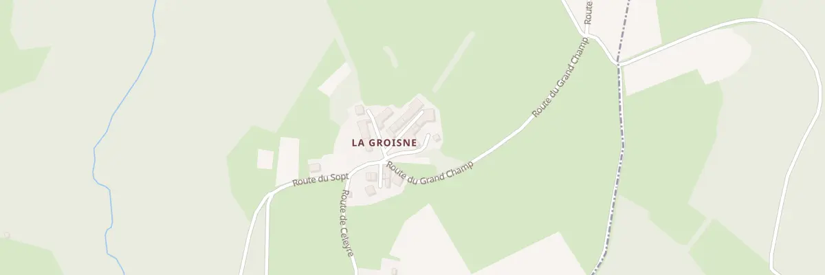 Plan du 5101 La Groisne à Saint-Gervais-sous-Meymont