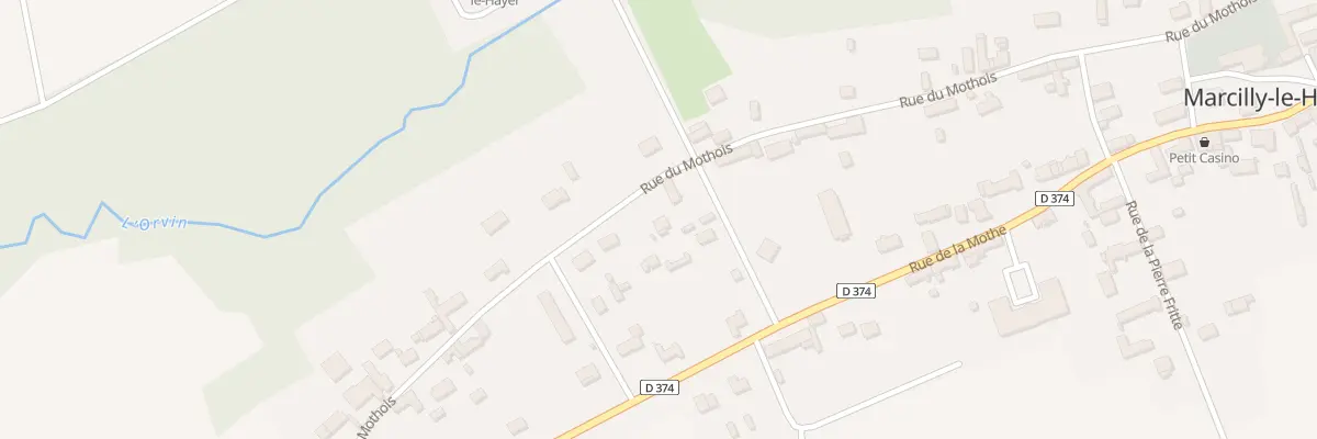 Plan du 27 Rue du Mothois à Marcilly-le-Hayer