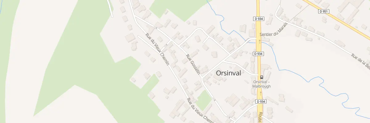Plan du 5 Rue Gosselin à Orsinval