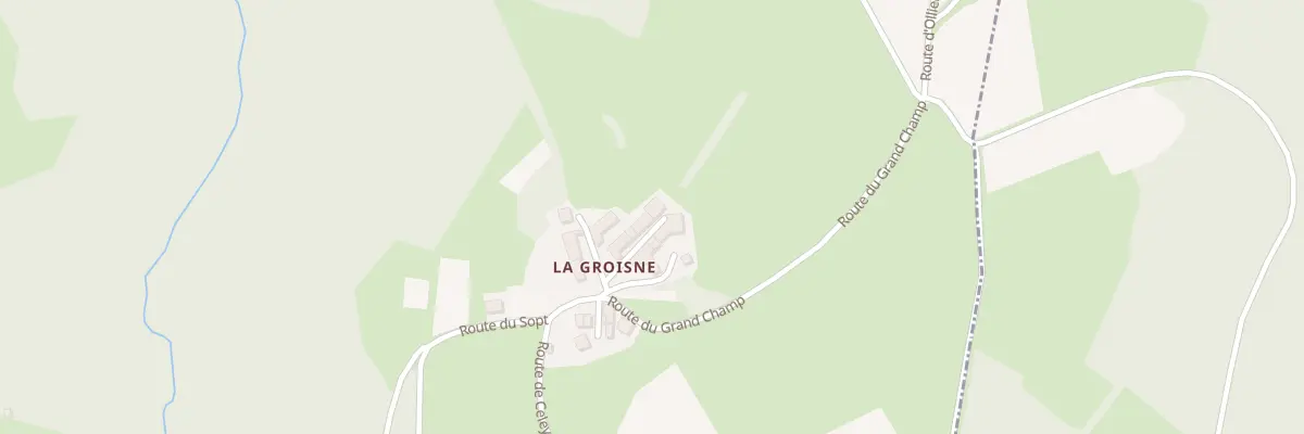 Plan du 5103 La Groisne à Saint-Gervais-sous-Meymont