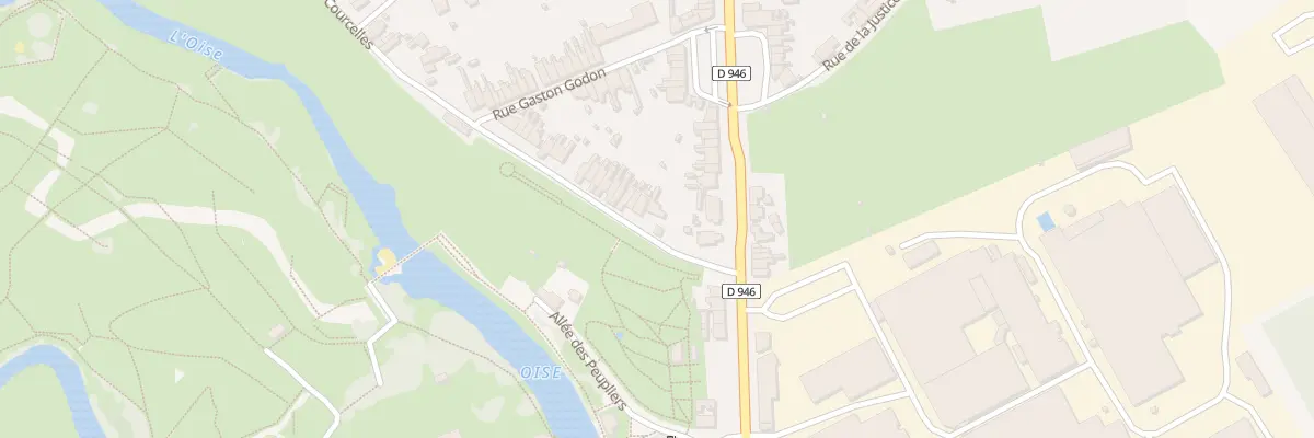 Plan du 66 Rue de Courcelles à Guise