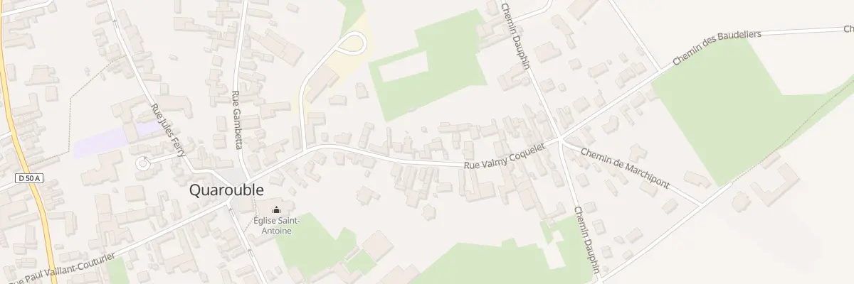Plan du 23 Rue Valmy Coquelet à Quarouble