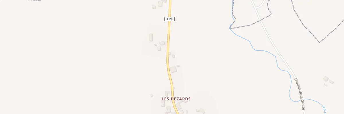 Plan du 5027 Les Dezards à Châtelperron