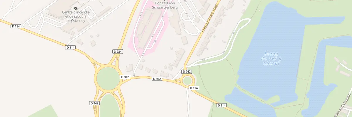 Plan du 102 Rue du 8 Mai 1945 au Quesnoy