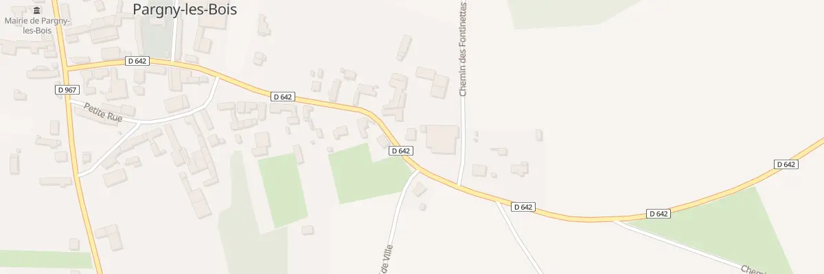 Plan du 21B Rue de Bois à Pargny-les-Bois