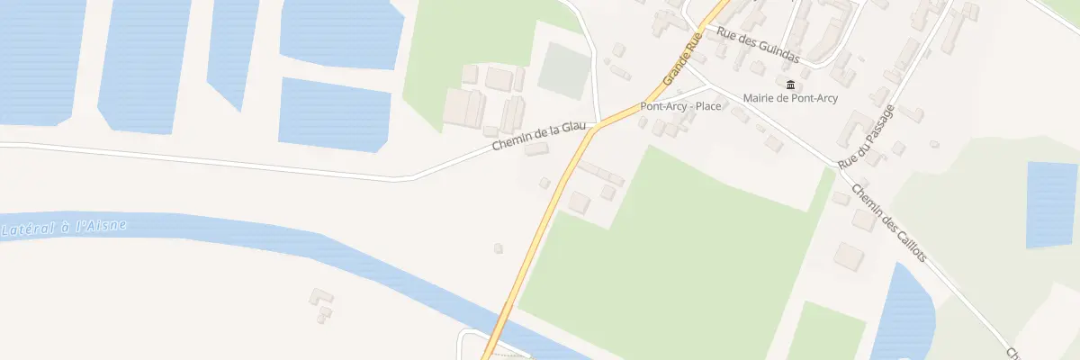 Plan du 18 Gr Grande Rue à Pont-Arcy