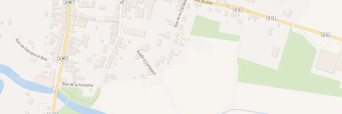 Plan du 19 Rue de la Carrière à Crécy-sur-Serre
