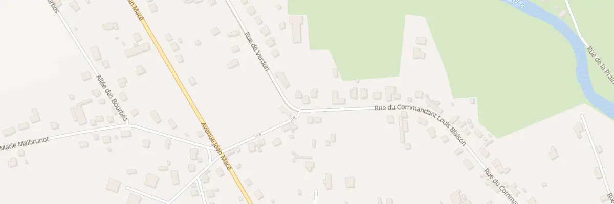 Plan du 50 Rue Commandant Louis Blaison à Lapalisse