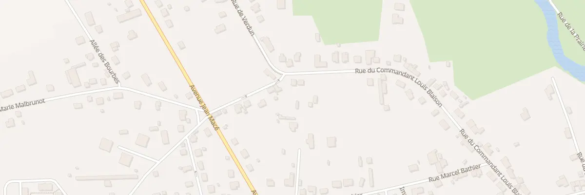 Plan du 39 Rue Commandant Louis Blaison à Lapalisse
