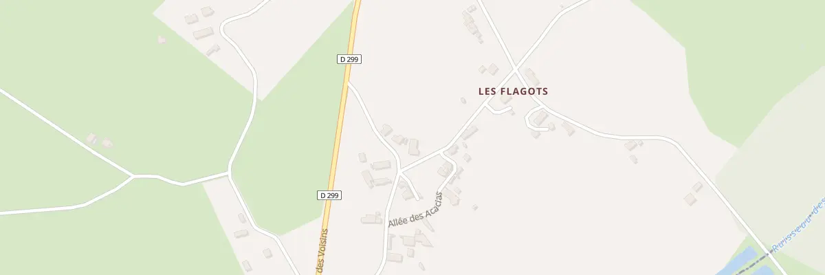 Plan du 3 Rue de Paray à Paray-le-Frésil