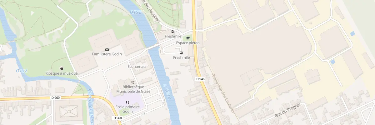Plan du 457 Rue Sadi Carnot à Guise