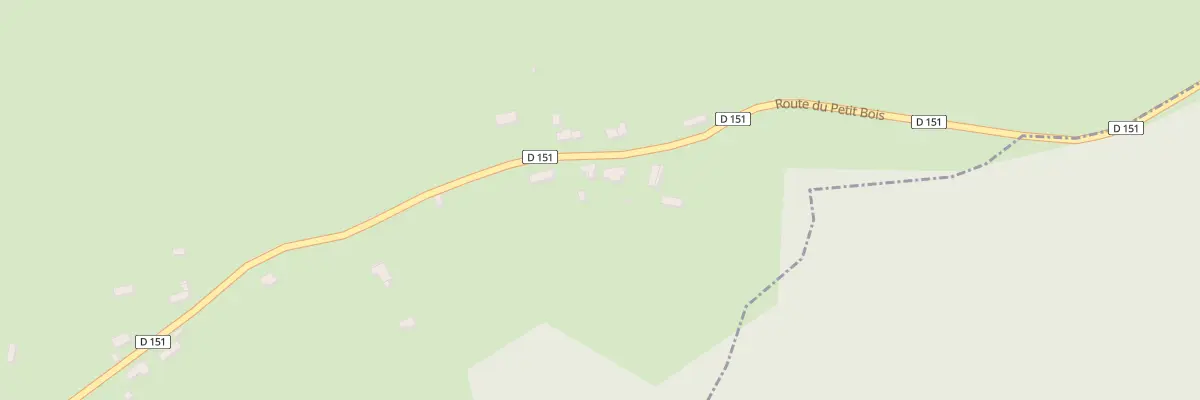 Plan du 38 Rte du Petit Bois à Charrin
