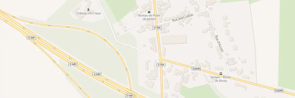 Plan du 22 Rte Nationale à Jenlain