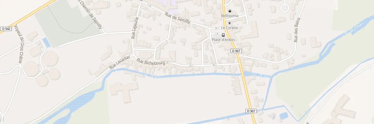 Plan du 12 Rue Richebourg à Laon