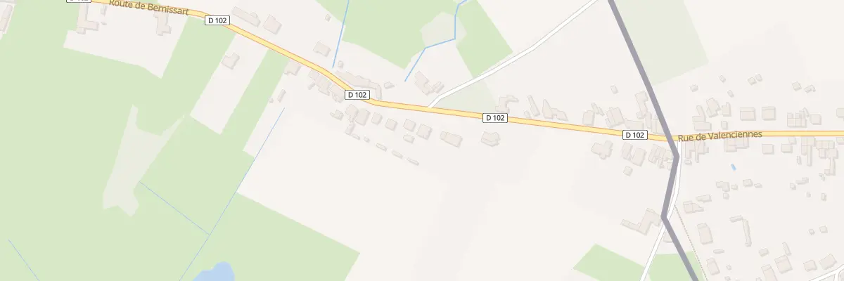 Plan du 254 Rte de Bernissart à Condé-sur-l’Escaut
