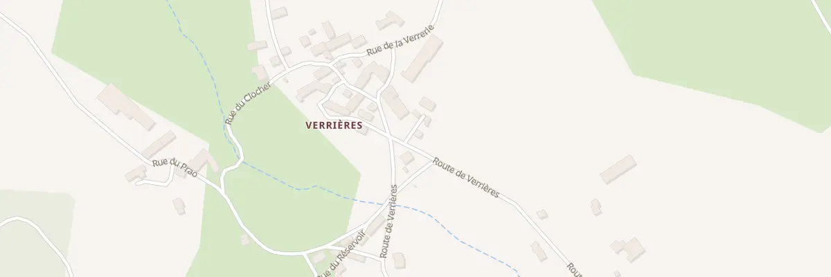 Plan du 5004 Verrieres à Bel-Air-Val-d’Ance