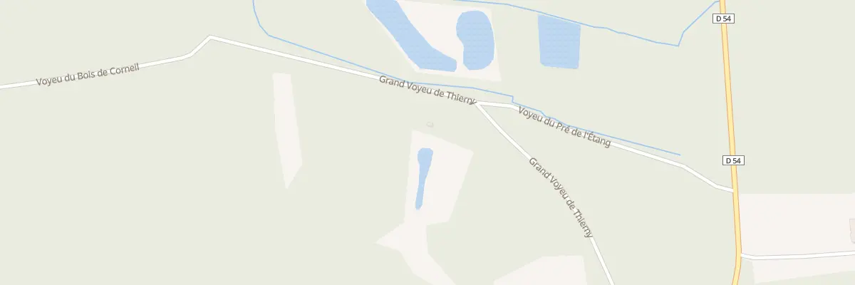 Plan du 143 Le Champ Gilet à Presles-et-Thierny