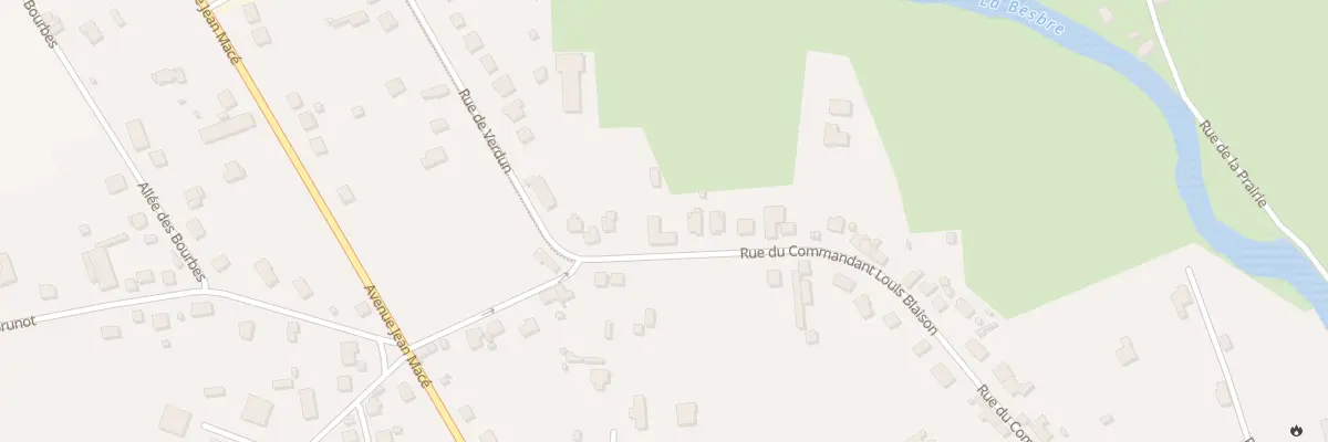 Plan du 42 Rue Commandant Louis Blaison à Lapalisse