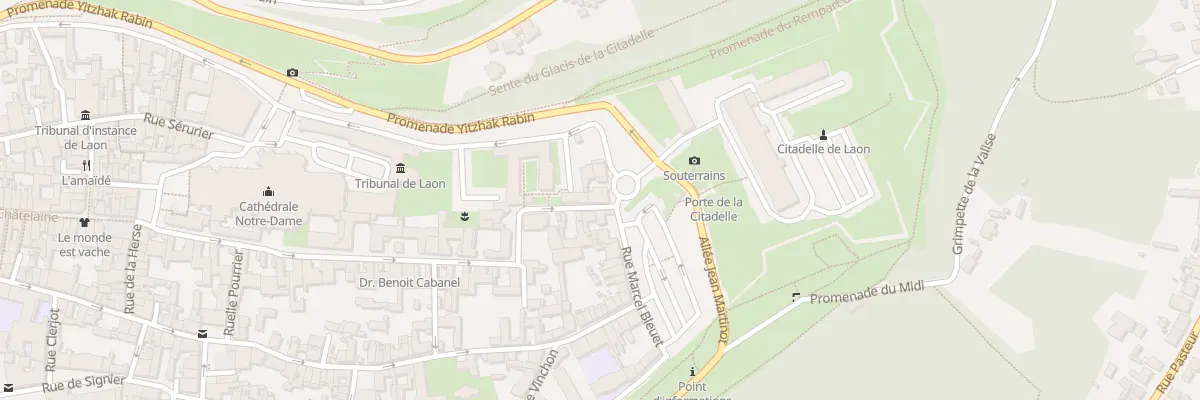 Plan du 15 Rue Saint-Pierre au Marché à Laon