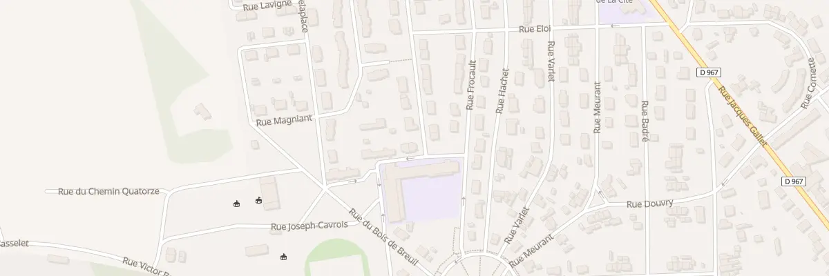 Plan du 17 Rue Turpin à Laon