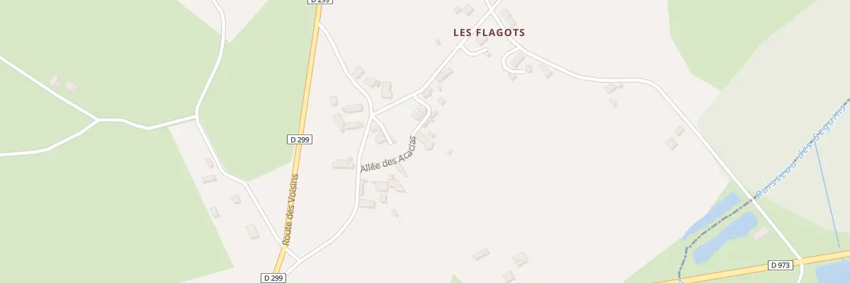 Plan du 10 All des Acacias à Paray-le-Frésil