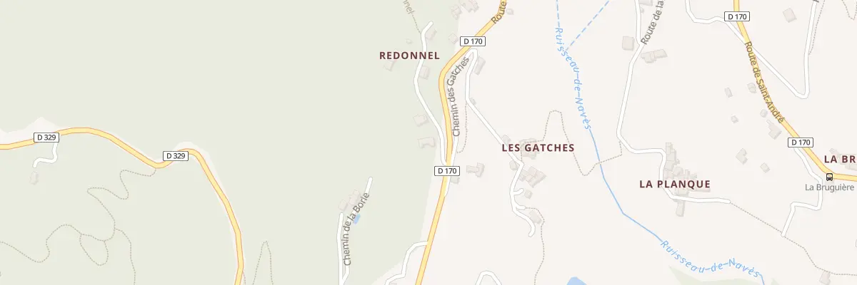 Plan du 5246 Redonnel à Mandagout
