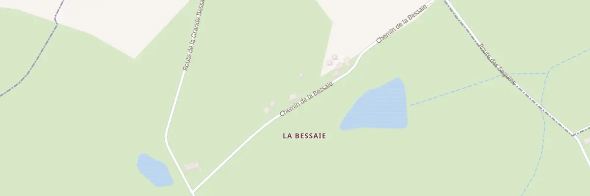 Plan du 5509 La Bessaie à Beaulon